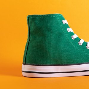 Жіночі високі кросівки Skarla green - Взуття